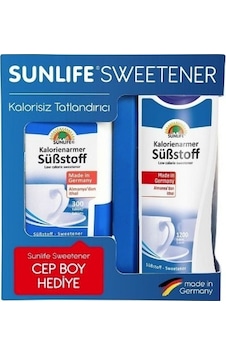 Sunlife Sweetener 1200 + Tatlandırıcı 300 Tablet Hediyeli