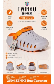 Twingo Unisex Dar Kalıp Premıum Rahatlık Sağlayan Özel Taban Eva Malzeme Rahat Hafif Terlik Gri Twingo Unisex Dar Kalıp Premıum Rahatlık Sağlayan Özel Taban Eva Malzeme Rahat Hafif Terlik Gri