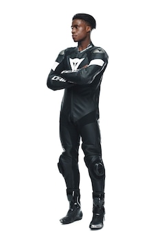 Dainese Daınese/tosa 1 Pcs Leather Suıt Perf. Black Black Whıte Siyah Dainese Daınese/tosa 1 Pcs Leather Suıt Perf. Black Black Whıte Siyah