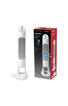 Honeywell Quietset Hyf260 Tüm Oda İçin Salınımlı Kule Vantilatör, 5 Hız Ayarı, 80 Derece Salınım, Za Sku: Zeus8690010174857