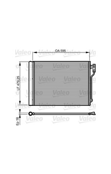 Valeo Klima Radyatörü Bmw F07 F10 F11 F18 Valeo 814192 64536805453 Valeo Klima Radyatörü Bmw F07 F10 F11 F18 Valeo 814192 64536805453
