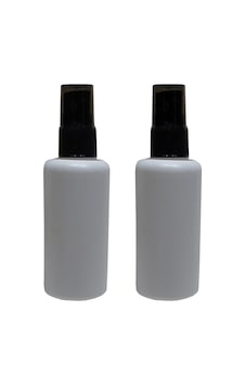Alsun 30 Ml 2 Adet Siyah Sprey Kapaklı Boş Şişe Alsun 30 Ml 2 Adet Siyah Sprey Kapaklı Boş Şişe
