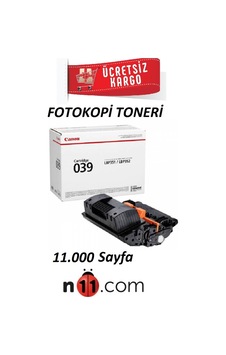 Canon Crg-039 Siyah Toneri 0287C001