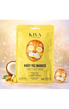 Kedi Kağıt Yüz Maskesi Kolajen Amino Asit Parlatıcı Sheet Face Mask Kedi Kağıt Yüz Maskesi Kolajen Amino Asit Parlatıcı Sheet Face Mask
