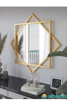 8 Köşeli Gold Selçuklu Dekoratif Hol Aralık Salon Ofis Banyo Wc Duvar Aynası Altın 60 X 60 Çok Renkli 8 Köşeli Gold Selçuklu Dekoratif Hol Aralık Salon Ofis Banyo Wc Duvar Aynası Altın 60 X 60 Çok Renkli