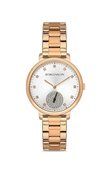 Romanson Rm9a14llrras6r Çelik Kordon Alttan Saniyeli Rose Gold Renk Taşlı Kadın Kol Saati Romanson Rm9a14llrras6r Çelik Kordon Alttan Saniyeli Rose Gold Renk Taşlı Kadın Kol Saati