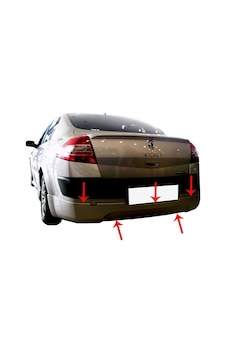 Renault Megane 2 Sd Arka Tampon Altı Fiber 2003 2008
