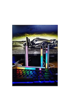 Tcx Rgb Sese Duyarlı Taşınabilir Ekolayzer Led Çubuk 2700K Tcx Rgb Sese Duyarlı Taşınabilir Ekolayzer Led Çubuk 2700K