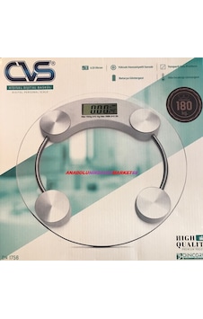 Cvs Dijital Baskül Dn Tartı Banyo Baskülü Lcd Ekran 180 KG Cvs Dijital Baskül Dn Tartı Banyo Baskülü Lcd Ekran 180 KG