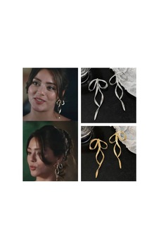 Trend Fiyonk Küpe Gold Trend Fiyonk Küpe Gold