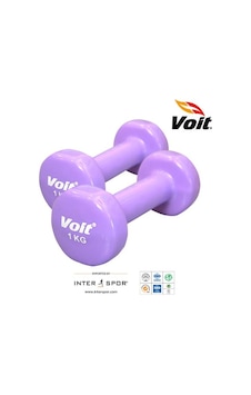 Voit Vinyl Demir 1 KG X 2 Ad. Ağırlık Mor Voit Vinyl Demir 1 KG X 2 Ad. Ağırlık Mor