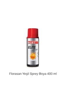 Best Elite Florasan Yeşil Sprey Boya 400 Ml Parlak Fosforlu Canlı Renk 258-02 Best Elite Florasan Yeşil Sprey Boya 400 Ml Parlak Fosforlu Canlı Renk 258-02