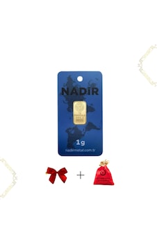 Nadir 1 Adet 1 Gr 24 Ayar Altın