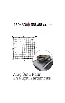 Elastik Bagaj Filesi 120x80 Cm - 155x95 Cm E Kadar Genişler Araç Üstü Kamp Ve Seyahat İçin Elastik Bagaj Filesi 120x80 Cm - 155x95 Cm E Kadar Genişler Araç Üstü Kamp Ve Seyahat İçin