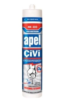Apel Silikon Sıvı Çivi Montaj Kit Çok Güçlü Yapıştırıcı 390 gr
