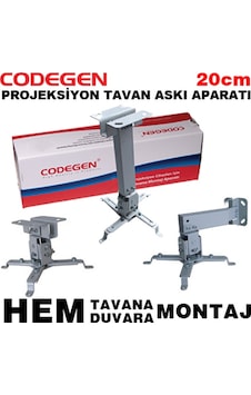 Codegen P20 Tavan - Duvar Asma Aparatı 20Cm Univ Codegen P20 Tavan - Duvar Asma Aparatı 20Cm Univ