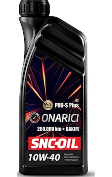 Snc Oil 200.000 + Bakım Pro-S Plus Xl Onarıcı 10W-40 Yarı Sentetik Motor Yağı 1 L Snc Oil 200.000 + Bakım Pro-S Plus Xl Onarıcı 10W-40 Yarı Sentetik Motor Yağı 1 L