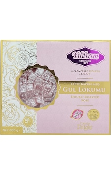 Yıldırım Şekerleme Çifte Kavrulmuş Gül Lokumu 200 G Yıldırım Şekerleme Çifte Kavrulmuş Gül Lokumu 200 G