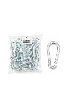 İbico İ13-005 Karabina Yaylı Kanca 10mm - 30'li Paket İbico İ13-005 Karabina Yaylı Kanca 10mm - 30'li Paket