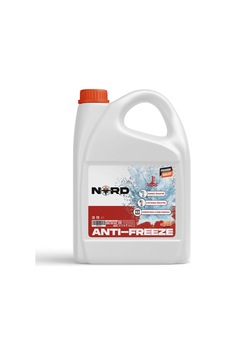 Nord Premium Quality Kırmızı Antifriz -72 C 3 L Nord Premium Quality Kırmızı Antifriz -72 C 3 L