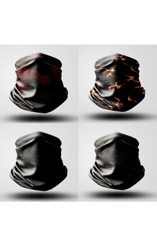 Ulaş Motor Bandana Buff Deltamoto Turuncu-siyah Alevli Ulaş Motor Bandana Buff Deltamoto Turuncu-siyah Alevli
