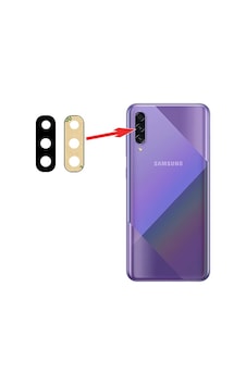 Samsung Galaxy Uyumlu A50s Sm-a507f Kamera Lens Camı- 5775 Siyah