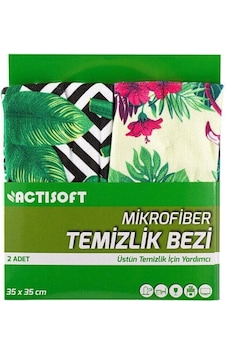 Mikrofiber Temizlik Bezi 2'li Karışık Mikrofiber Temizlik Bezi 2'li Karışık