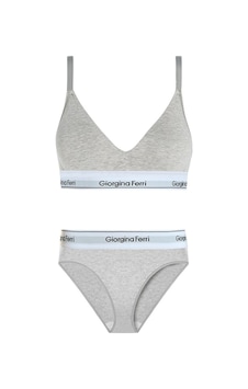 Giorgina Ferri 2 Li Set Kadın Günlük Kullanıma Uygun Spor Sütyen+ Slip Külot Sara Giorgina Ferri 2 Li Set Kadın Günlük Kullanıma Uygun Spor Sütyen+ Slip Külot Sara