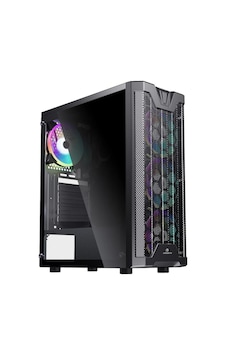 Gamebooster GB-F3101B USB 3.0 Mesh RGB Fan Mid Tower Bilgisayar Kasası Siyah Gamebooster GB-F3101B USB 3.0 Mesh RGB Fan Mid Tower Bilgisayar Kasası Siyah