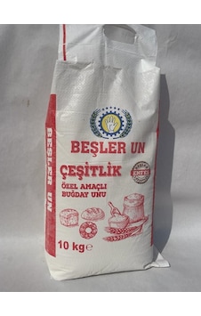 Beşler Pastalık Böreklik Buğday Unu 10 KG Beşler Pastalık Böreklik Buğday Unu 10 KG