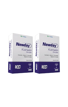 Newday Kuersetin Complex 60 Vejetaryen Kapsül X2 Adet