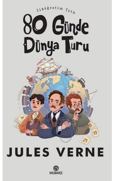 İlköğretim İçin 80 Günde Dünya Turu - Jules Verne - Hasbahçe