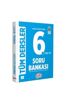 6. Sınıf Tüm Dersler Soru Bankası Vip Mavi 2026 6. Sınıf Tüm Dersler Soru Bankası Vip Mavi 2026