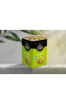 Asa Teneke Çizik Yeşil Zeytin 10 KG Asa Teneke Çizik Yeşil Zeytin 10 KG