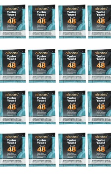 Alcotec 48 Turbo Yeast & Maya 135 Gr 16 Adet Alcotec 48 Turbo Yeast & Maya 135 Gr 16 Adet