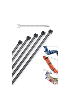 Kablo Bağı Cırt Kelepçe 2.5 X 100 Mm 100 Adet - N11.1218 Kablo Bağı Cırt Kelepçe 2.5 X 100 Mm 100 Adet - N11.1218