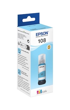 Epson T09c5 108 Light Cyan Açık Mavi Şişe Mürekkep T09c54 L18050-