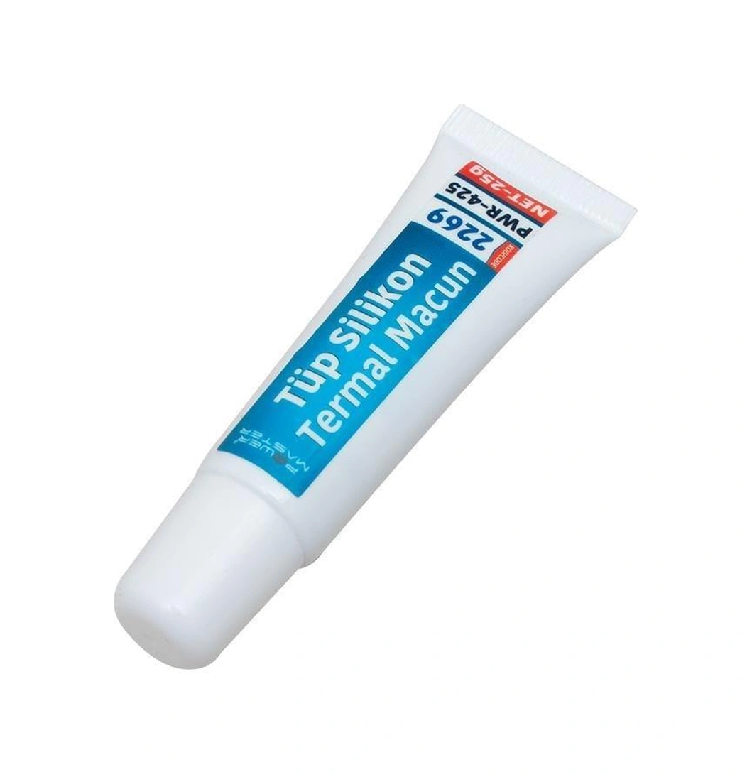 Silicon Gres Tüp Isı İletici 25 Gr Termal Macun Pwr-425 Silicon Gres Tüp Isı İletici 25 Gr Termal Macun Pwr-425