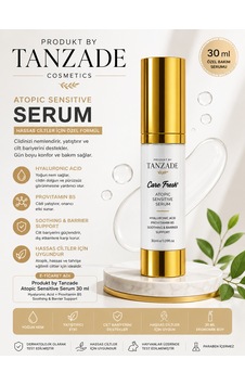 Produkt By Tanzade Care Fresh Sensitive Serum 30 Ml Hassas Ciltler İçin Nemlendirici Ve Bariyer Destekleyici Serum Produkt By Tanzade Care Fresh Sensitive Serum 30 Ml Hassas Ciltler İçin Nemlendirici Ve Bariyer Destekleyici Serum