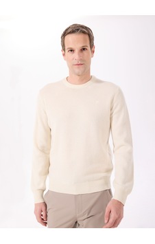 Hackett Ekru Erkek Bisiklet Slim Fit Kazak Hm703237 Hackett Ekru Erkek Bisiklet Slim Fit Kazak Hm703237