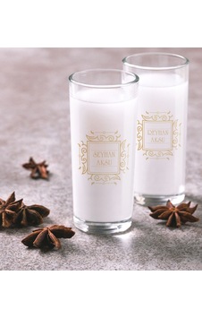 Kişiye Özel Renkli Baskılı İsimli İkili Rakı Bardağı Seti-18 Kişiye Özel Renkli Baskılı İsimli İkili Rakı Bardağı Seti-18