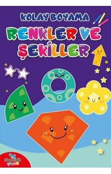 Sancak Çocuk - Kolay Boyama -Renkler ve Şekiller Sancak Çocuk - Kolay Boyama -Renkler ve Şekiller