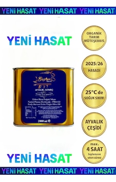 2 LT Erken Hasat Natürel Sızma Zeytinyağı (2025/26) – Soğuk Sıkım, Filtresiz