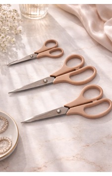 3'lü Makas Seti 21,5-19,5-14 Cm Paslanmaz Çelik, Toprak 3'lü Makas Seti 21,5-19,5-14 Cm Paslanmaz Çelik, Toprak