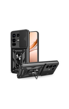 Teleplus İnfinix Note 50 Pro Kılıf Magnetik Standlı Kamera Korumalı Slide Sürgülü Cover Kapak Siyah Teleplus İnfinix Note 50 Pro Kılıf Magnetik Standlı Kamera Korumalı Slide Sürgülü Cover Kapak Siyah