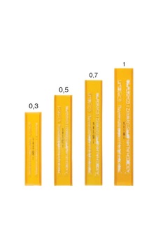 Ark 139 Harf Şablon Seti 4'lü 3+5+7+10MM Sarı Ark 139 Harf Şablon Seti 4'lü 3+5+7+10MM Sarı