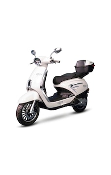 Kral Vega 50cc Scooter Motosiklet Beyaz Kral Vega 50cc Scooter Motosiklet Beyaz