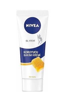 Nivea Koruyucu Bakım Bal Mumu ve Gül Kokusu El Kremi 75 ML Nivea Koruyucu Bakım Bal Mumu ve Gül Kokusu El Kremi 75 ML