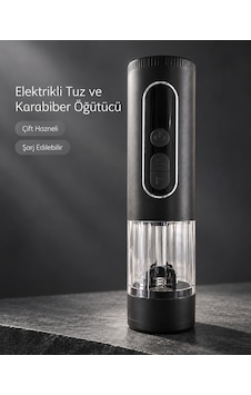 Lexroo Mutfak Ve Sofra Kullanımına Uygun Çift Hazneli Elektrikli Diğer Lexroo Mutfak Ve Sofra Kullanımına Uygun Çift Hazneli Elektrikli Diğer