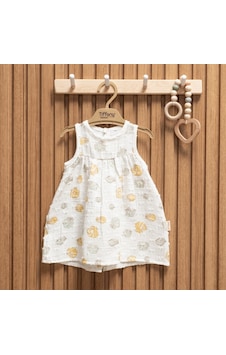 Tiffany Baby & Kids Tiffany Baby Müslin Sea Shell Theme Atlet Elbise 62086 Ekru Tiffany Baby & Kids Tiffany Baby Müslin Sea Shell Theme Atlet Elbise 62086 Ekru